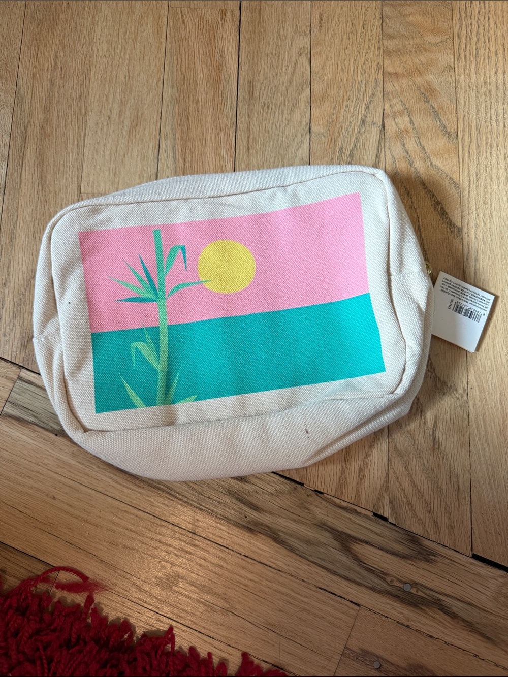 Canvas Cosmetic Pouch 80’s 90’s vibes
